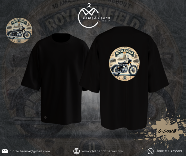 Royal - Drop Shoulder T-Shirt - Image 2