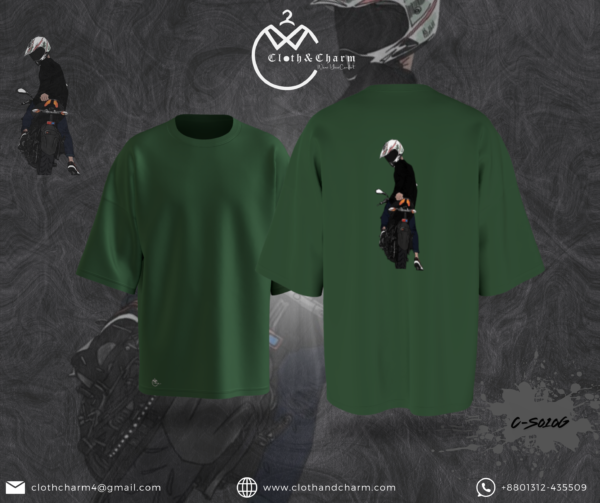 Bike - Drop Shoulder T-Shirt - Image 2