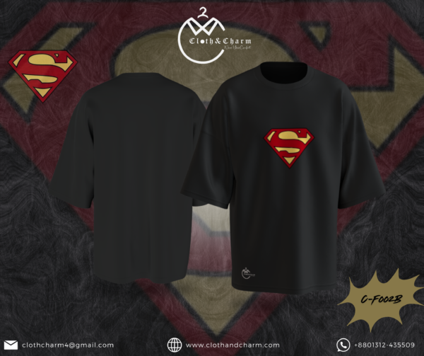 Superman - Drop Shoulder T-Shirt - Image 4
