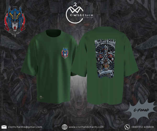 Optimus Prime - Drop Shoulder T-Shirt - Image 2