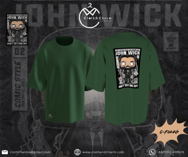 John Wick - Drop Shoulder T-Shirt