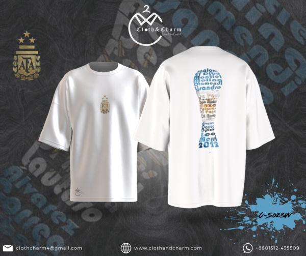 Argentina - Drop Shoulder T-Shirt - Image 2