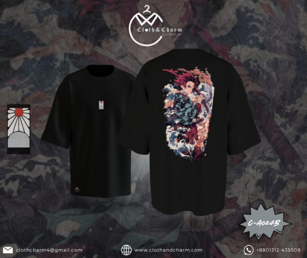 Demon Slayer - Drop Shoulder T-Shirt
