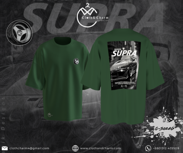 Supra - Drop Shoulder T-Shirt - Image 4