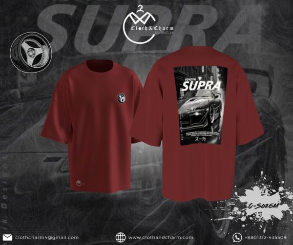 Supra - Drop Shoulder T-Shirt - Image 3