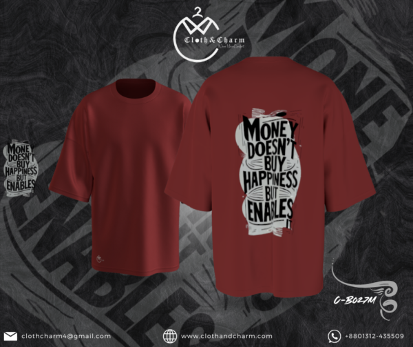 Money - Drop Shoulder T-Shirt - Image 4