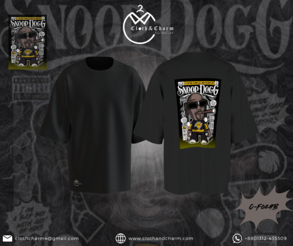 Snoop Dogg - Drop Shoulder T-Shirt - Image 4