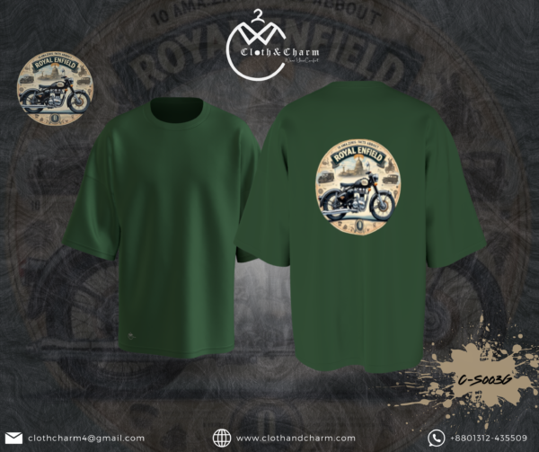 Royal - Drop Shoulder T-Shirt - Image 3