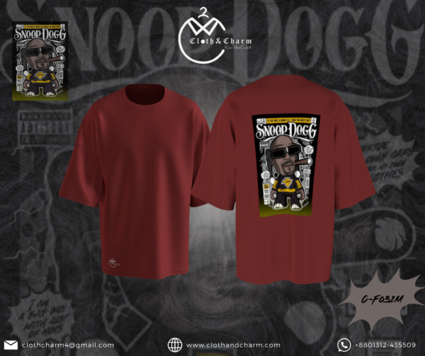 Snoop Dogg - Drop Shoulder T-Shirt - Image 2