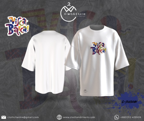 FC Barcelona - Drop Shoulder T-Shirt - Image 4
