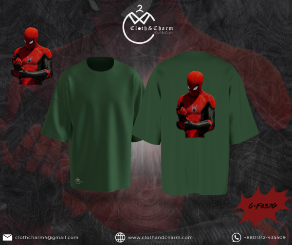 Spider- Drop Shoulder T-Shirt 2.0 - Image 2