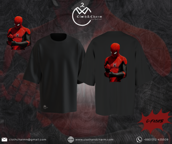 Spider- Drop Shoulder T-Shirt 2.0 - Image 4