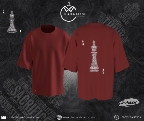 Chess - Drop Shoulder T-Shirt - Image 2