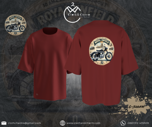 Royal - Drop Shoulder T-Shirt - Image 4