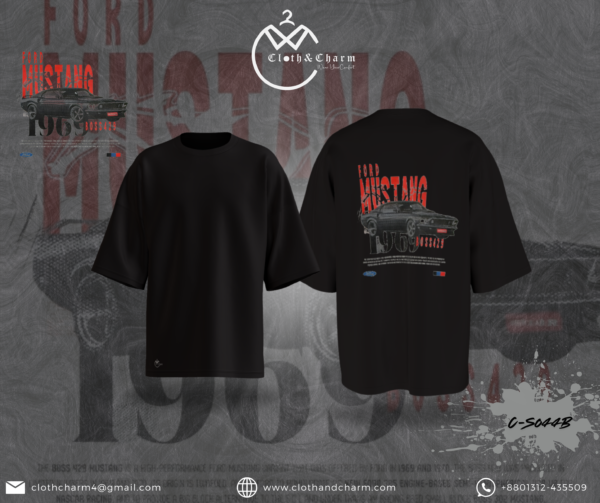 Ford - Drop Shoulder T-Shirt - Image 4