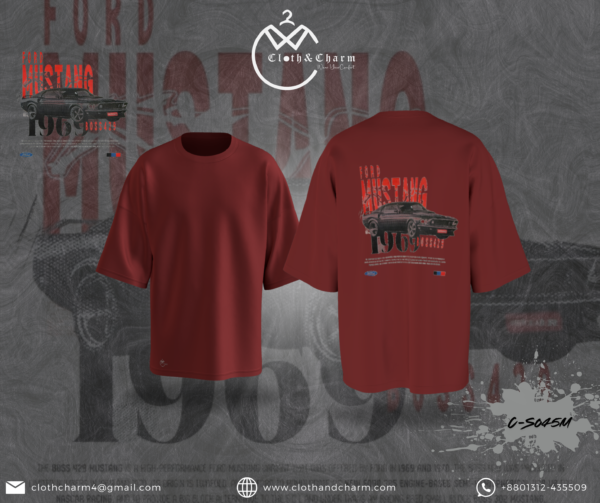 Ford - Drop Shoulder T-Shirt - Image 3