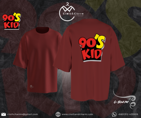 Kid - Drop Shoulder T-Shirt - Image 4