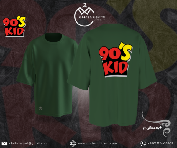 Kid - Drop Shoulder T-Shirt - Image 3