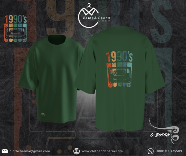 90S - Drop Shoulder T-Shirt - Image 2