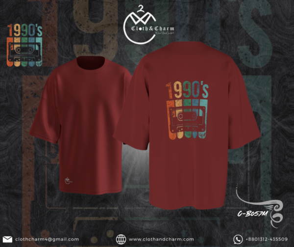 90S - Drop Shoulder T-Shirt - Image 3