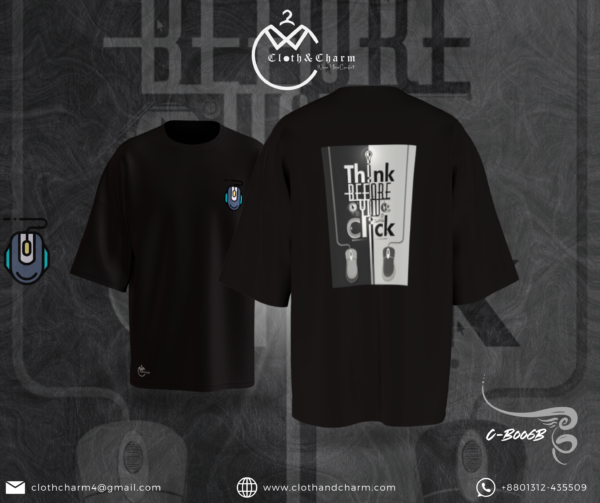 Click - Drop Shoulder T-Shirt