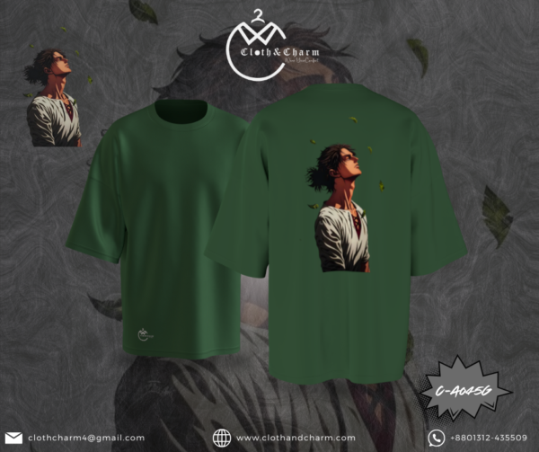Eren- Drop Shoulder T-Shirt - Image 4
