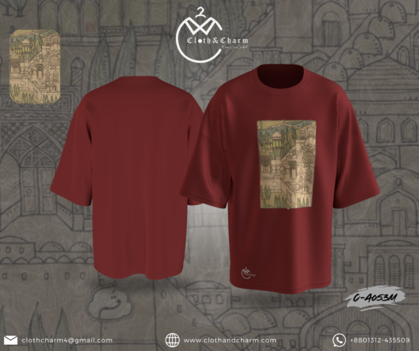 Old Town Streets - Drop Shoulder T-Shirt