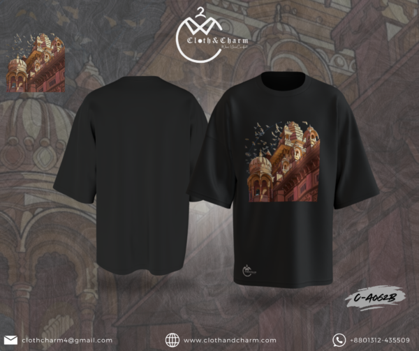 Heritage Heights - Drop Shoulder T-Shirt - Image 2