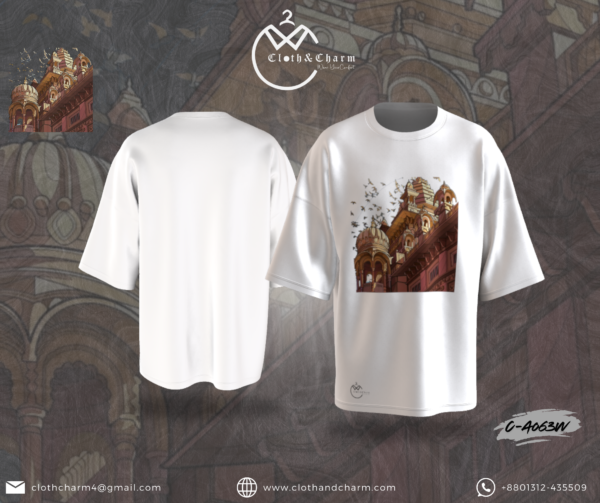 Heritage Heights - Drop Shoulder T-Shirt - Image 3