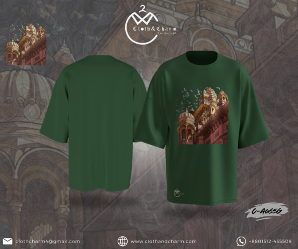 Heritage Heights - Drop Shoulder T-Shirt - Image 4