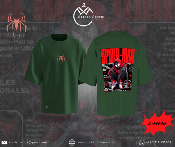 Spider man - Drop Shoulder t shirt 3.0 - Image 4