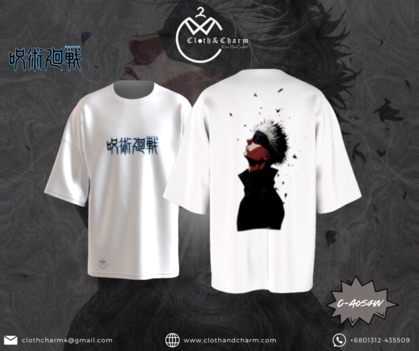 Saturo Gojo - Drop shoulder t shirt