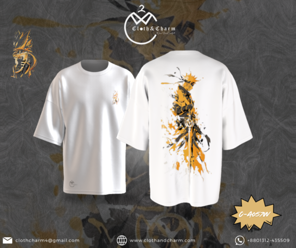 Naruto - Drop Shoulder t shirt
