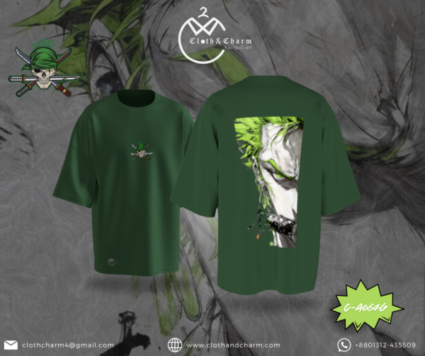 Zoro - Drop shoulder t shirt - Image 2
