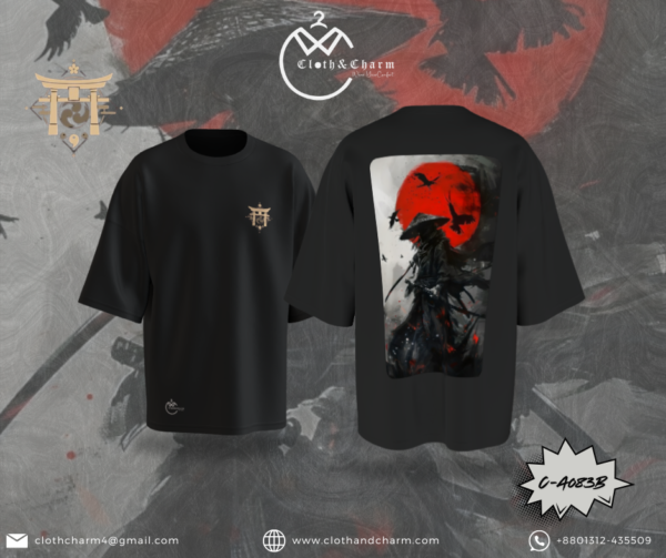 Samurai - Drop Shoulder T shirt