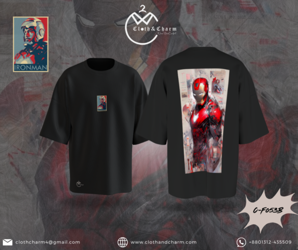 Ironman 2.0 - Drop shoulder T shirt