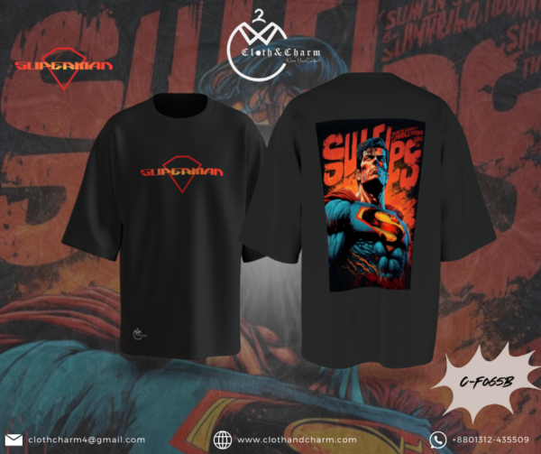 SUPERMAN 2.0 - Drop Shoulder T Shirt - Image 2