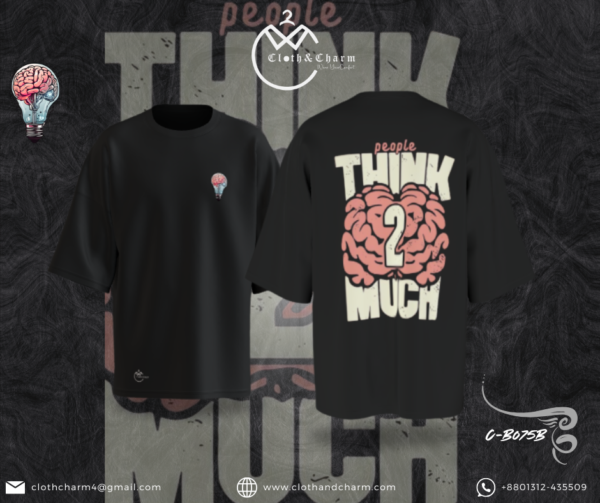 2 much - Drop shoulder T shirt - Image 3