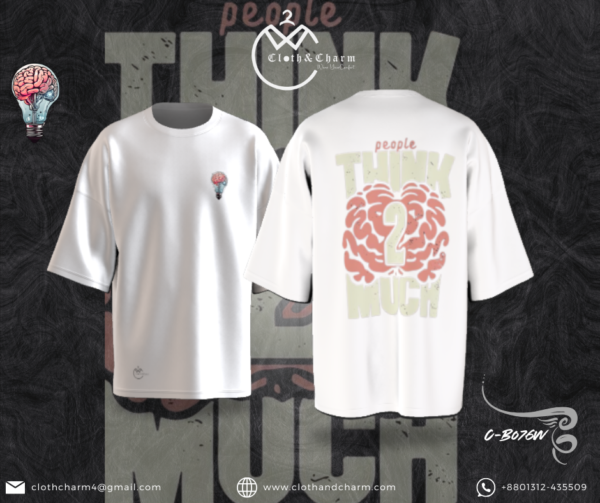 2 much - Drop shoulder T shirt - Image 2